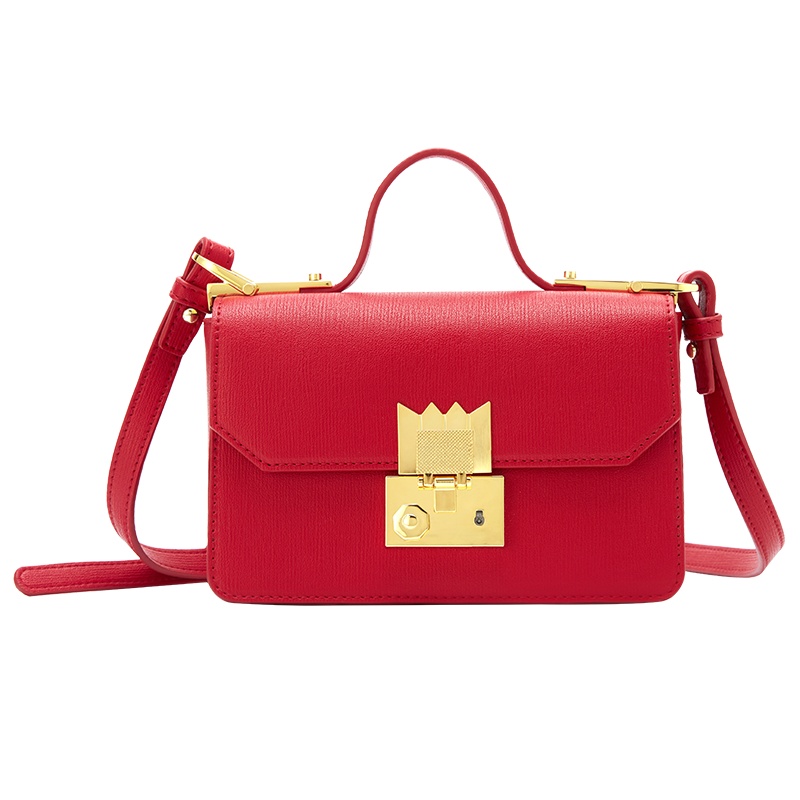 爱华仕时尚潮流女包单肩复古个性斜挎包手提包女休闲小方包