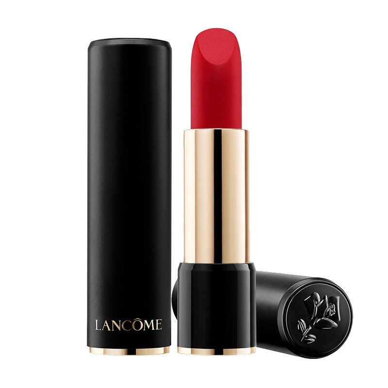 兰蔻(LANCOME)口红 196菁纯丝绒宝石切割雾面哑光唇膏 宝石唇膏 02# RUBY QUEEN胡萝卜色