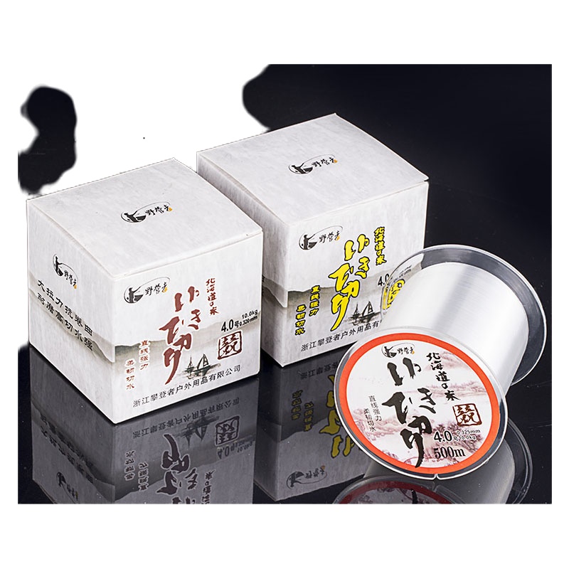 野营者500米钓鱼线(2号5卷透明)