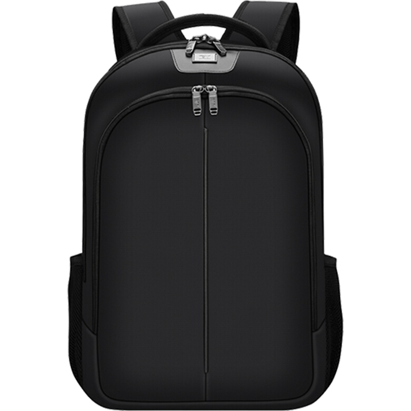 七匹狼(SEPTWOLVES)双肩包大容量休闲男女背包运动旅行包商务男包电脑包书包 黑色