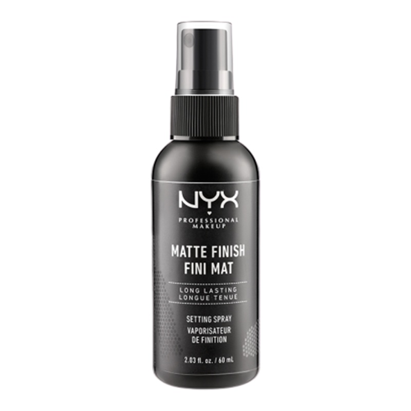 NYX 控油定妆黑色喷雾 60ml 雾面哑光妆感