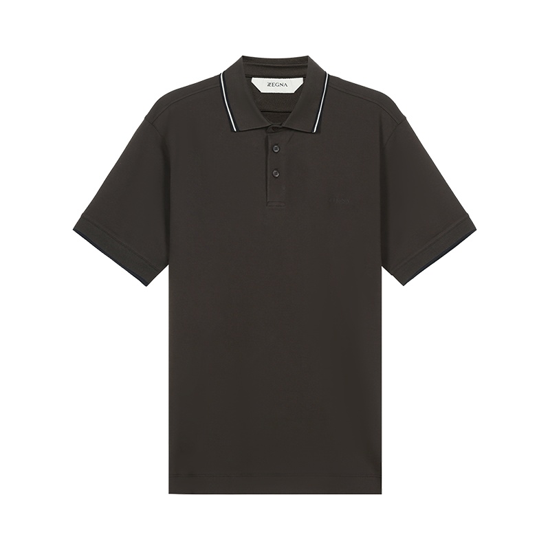 杰尼亚 Z ZEGNA 男士 棉质短袖POLO衫VY360 ZZ661