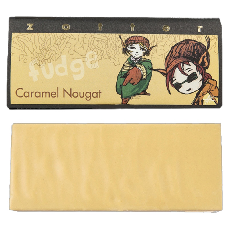 Zotter奶油焦糖扁桃仁手工夹层巧克力70g