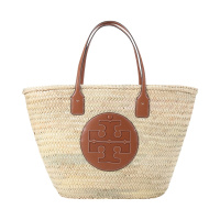 TORY BURCH 托里·伯奇 奢侈品 TB女包 ELLA系列 棕榈叶编织手提单肩包托特包82275