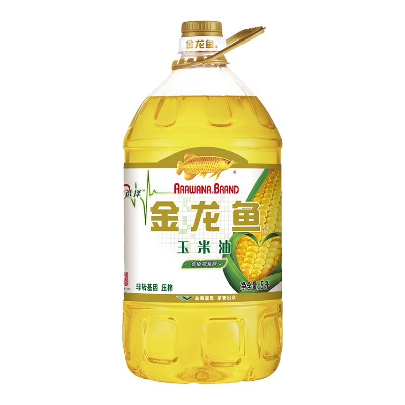 金龙鱼 非转基因玉米油5L 食用油