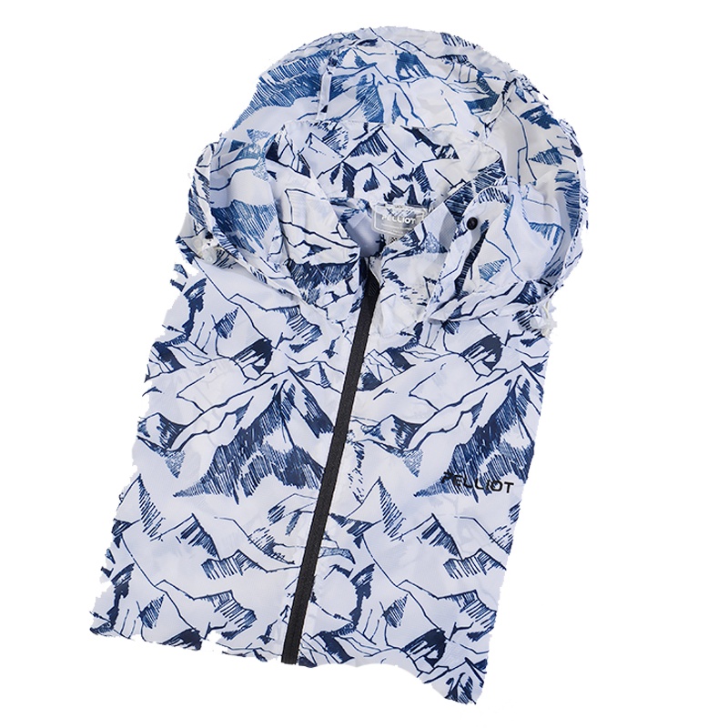 伯希和运动 户外风衣防晒衣男女情侣春夏防紫外线皮肤衣轻薄款透气防晒服涤纶运动风衣