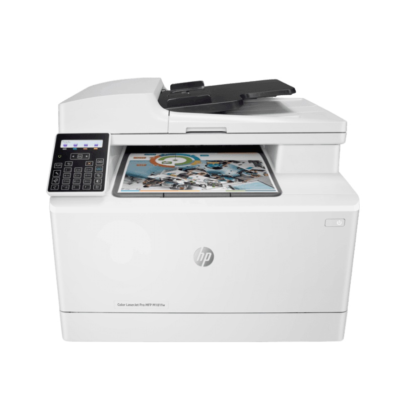 惠普HP LaserJet Pro M181fw A4彩色激光一体机打印复印一体机无线打印复印扫描传真惠普M181FW彩色激光打印机一体机家用学生无线手机打印一体机
