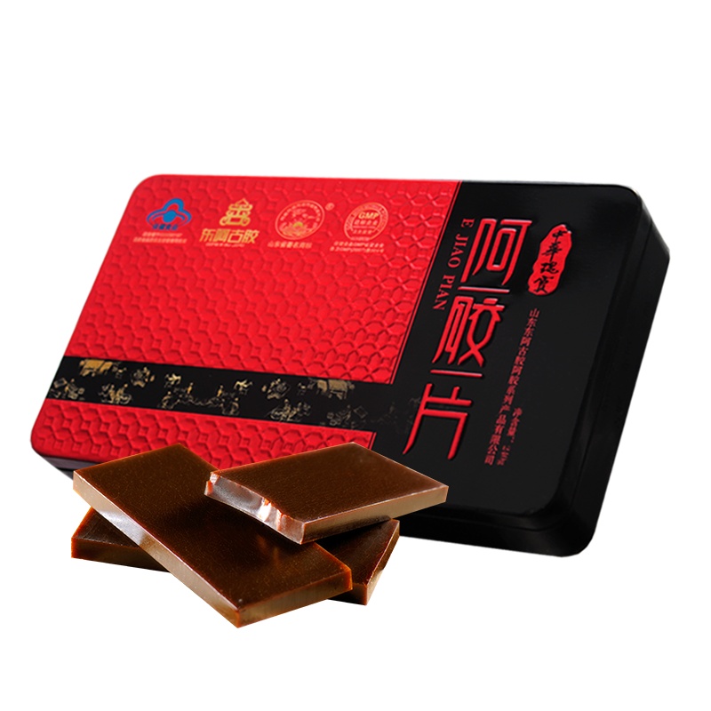 东阿古胶 山东东阿阿辉系列阿胶片120g东阿道地原产