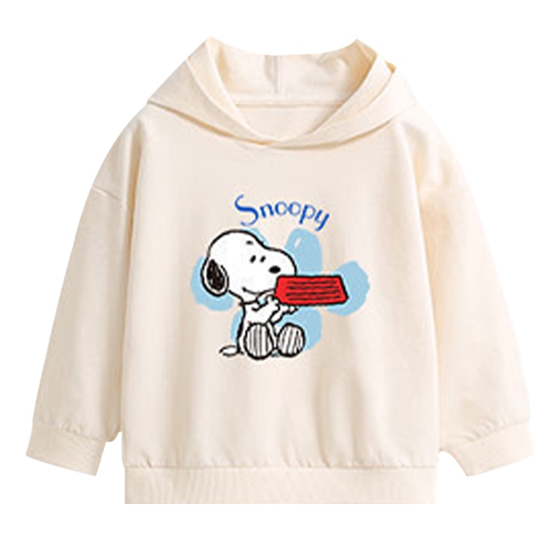史努比SNOOPY童装儿童卫衣新款男童带帽套头长袖上衣
