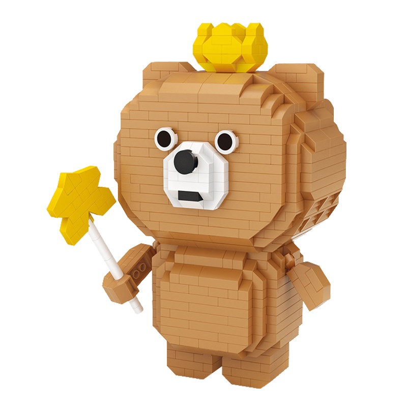 LOZ俐智德国积木拼插积木益智启蒙9244 koma酷玛