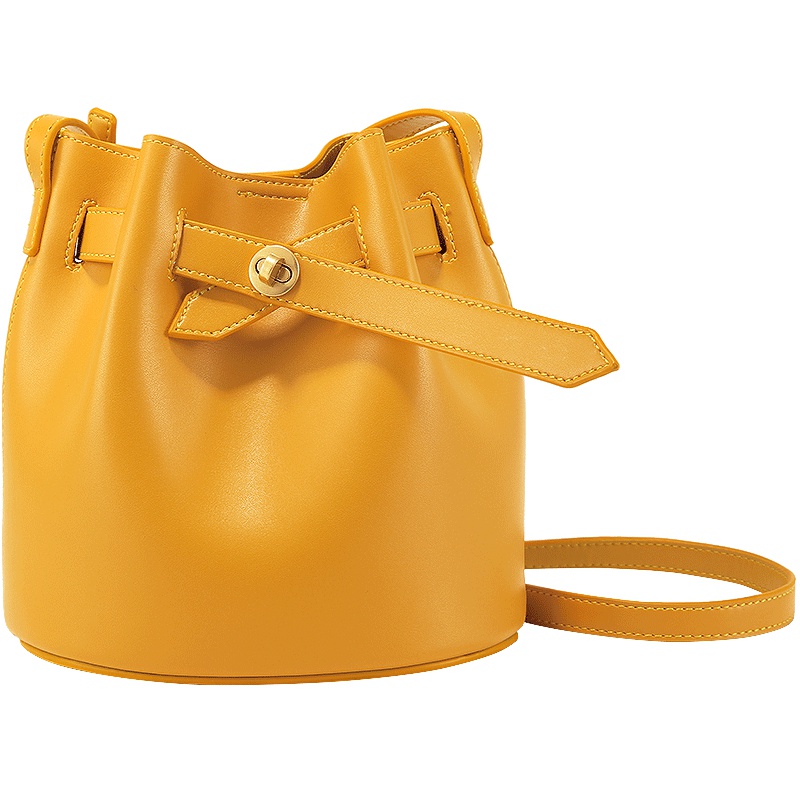 妙迪水桶包女韩版时尚2019秋季新款潮ins简约大容量单肩斜挎包包