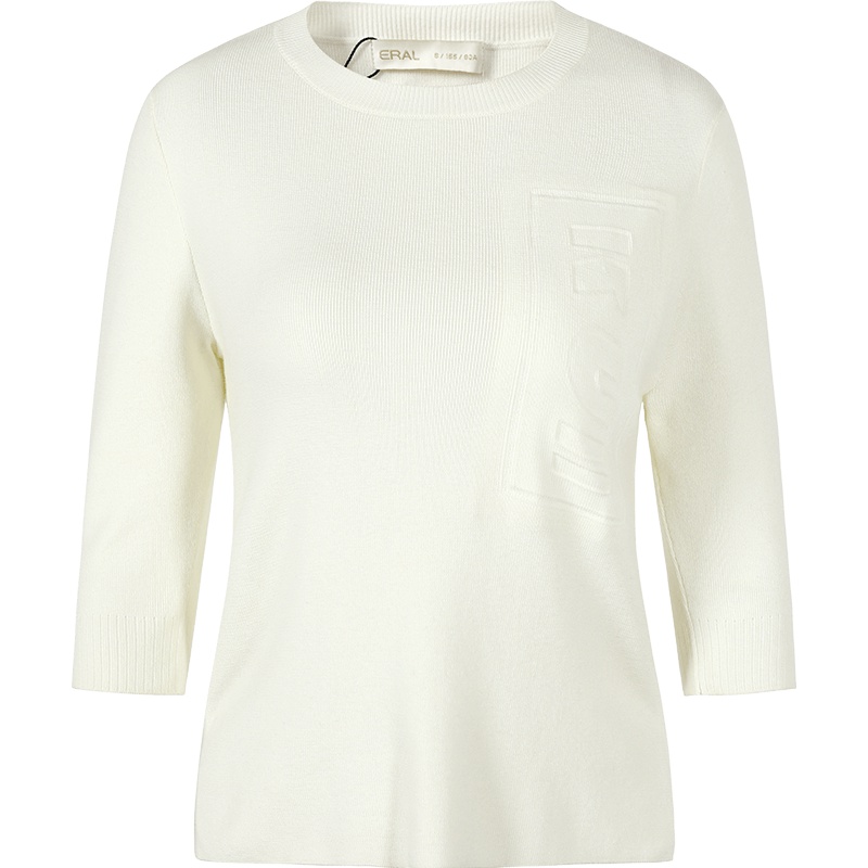 艾莱依2019秋季新款优雅百搭套头衫时尚领口设计上衣