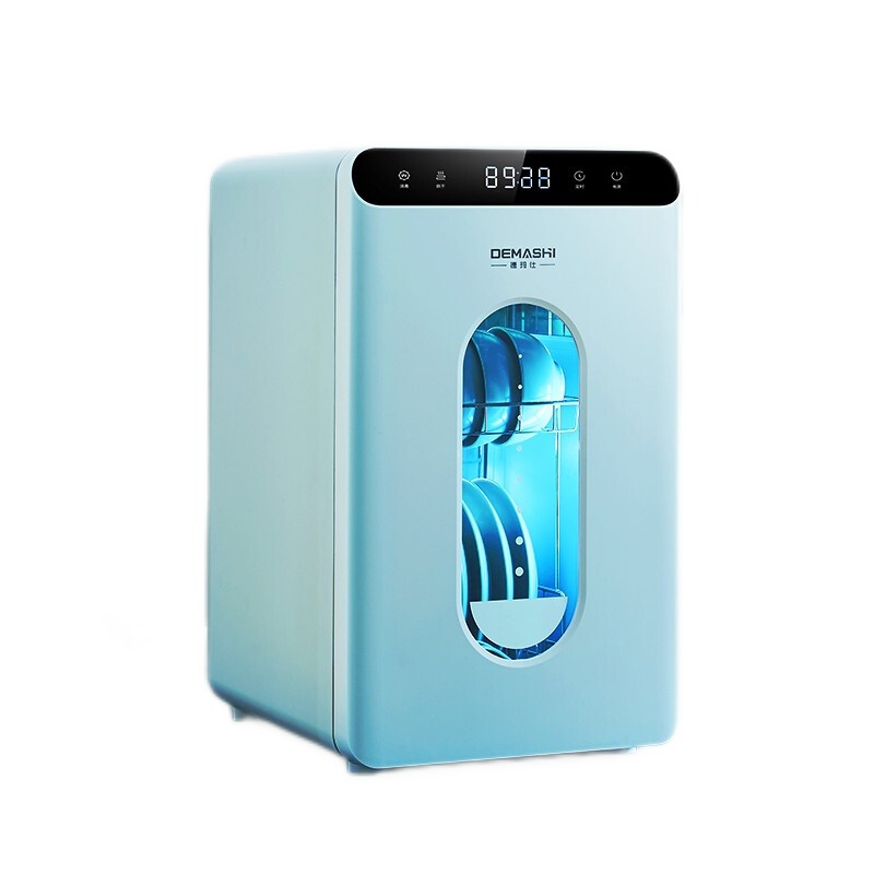 德玛仕 DEMASHI紫外线消毒柜家用型迷小你餐具菜板碗筷桌面消毒碗柜台式免沥水不挑餐具 XDZ45D-3Z