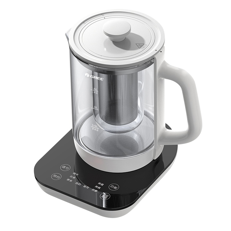 格力养生壶 1.5L 一壶百味 畅饮悦享 GKY-1501Gb 格力白+黑色
