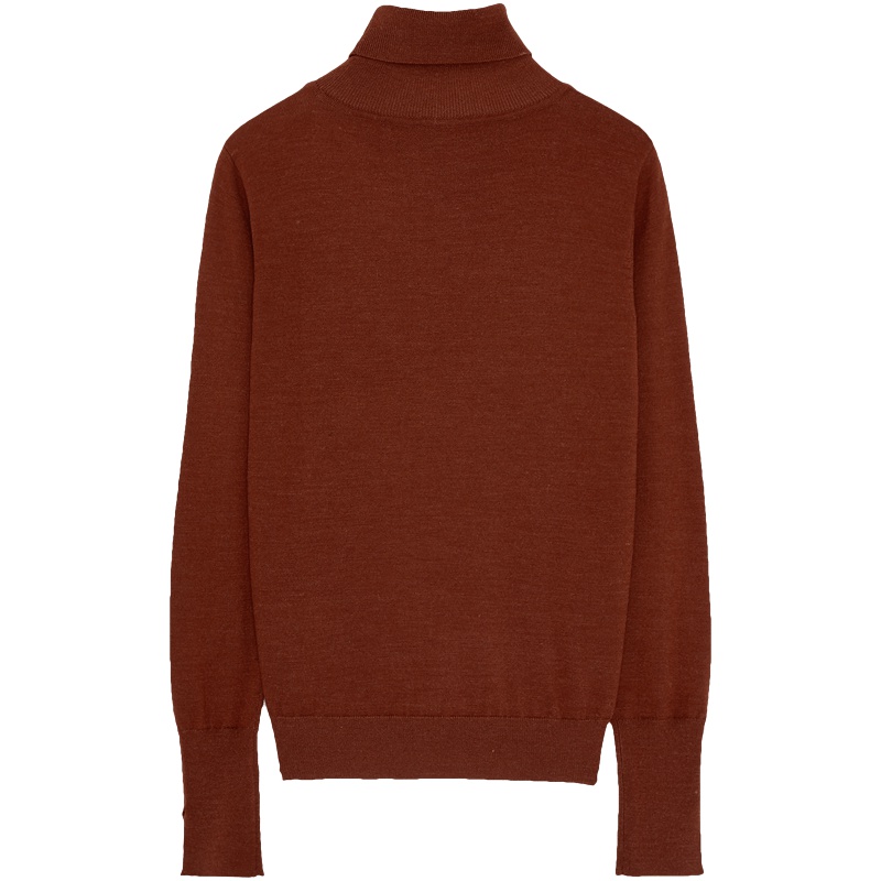 2019爱居兔秋季女装半高领设计长袖针织衫