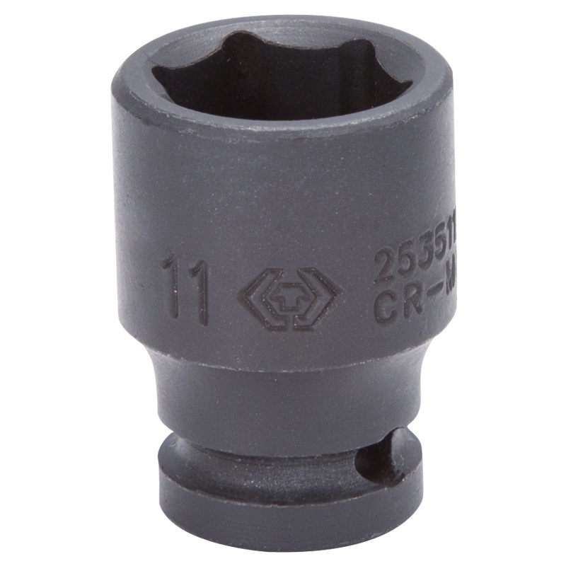 藍帶 1/4"DR.气动标准六角套筒 253511M