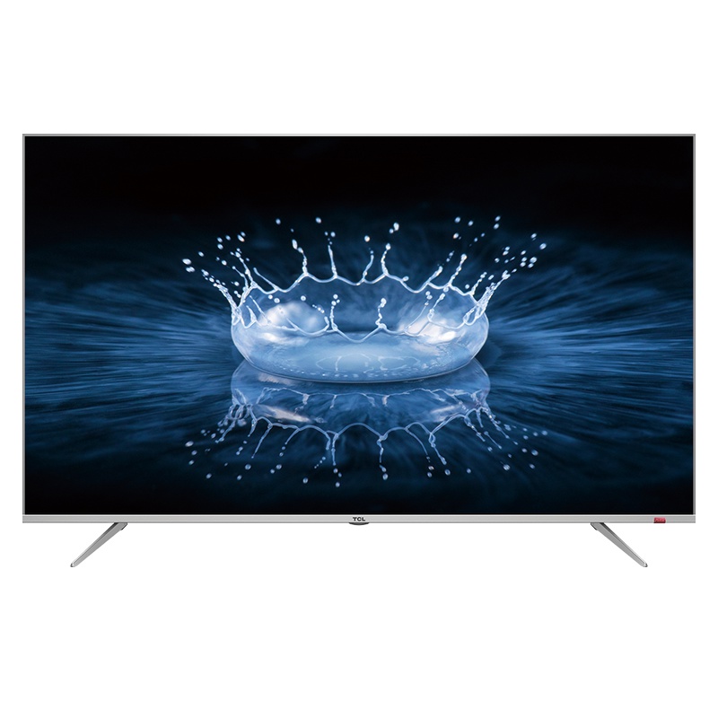 TCL 65A860U 65英寸人工智能 金属超薄 窄边框 32核4K HDR智能LED液晶电视（银色）