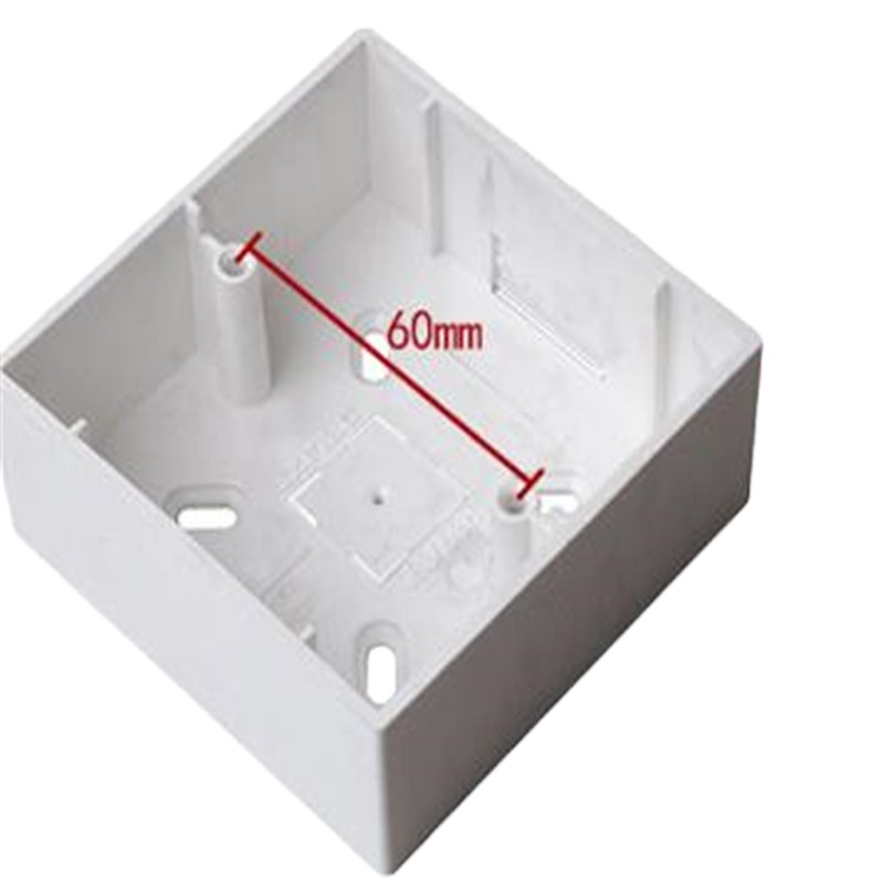 德力西86型通用明 盒1个装