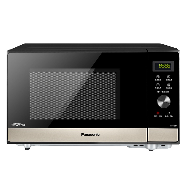 松下(Panasonic) NN-GF39JS微波炉 23L/升 六段变频 变频烧烤 微波烤箱一体机