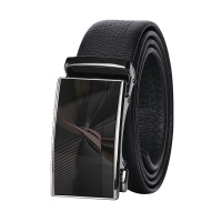 诺帝卡/NAUTICA 新品头层牛皮革耐磨舒适腰带宽34mm