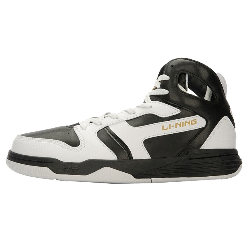 李宁男子2016年春秋篮球鞋复古高帮篮球文化男运动鞋