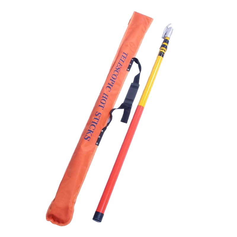 企购优品 高压伸缩拉闸杆220kV4节6米 高压绝缘令克棒操作杆电工拉跌落保险拉杆