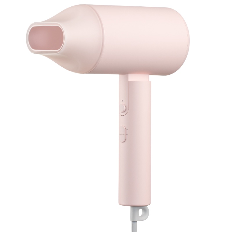 小米 MI 米家负离子便携吹风机宿舍用大功率学生护发网红款家用冷热风 粉色