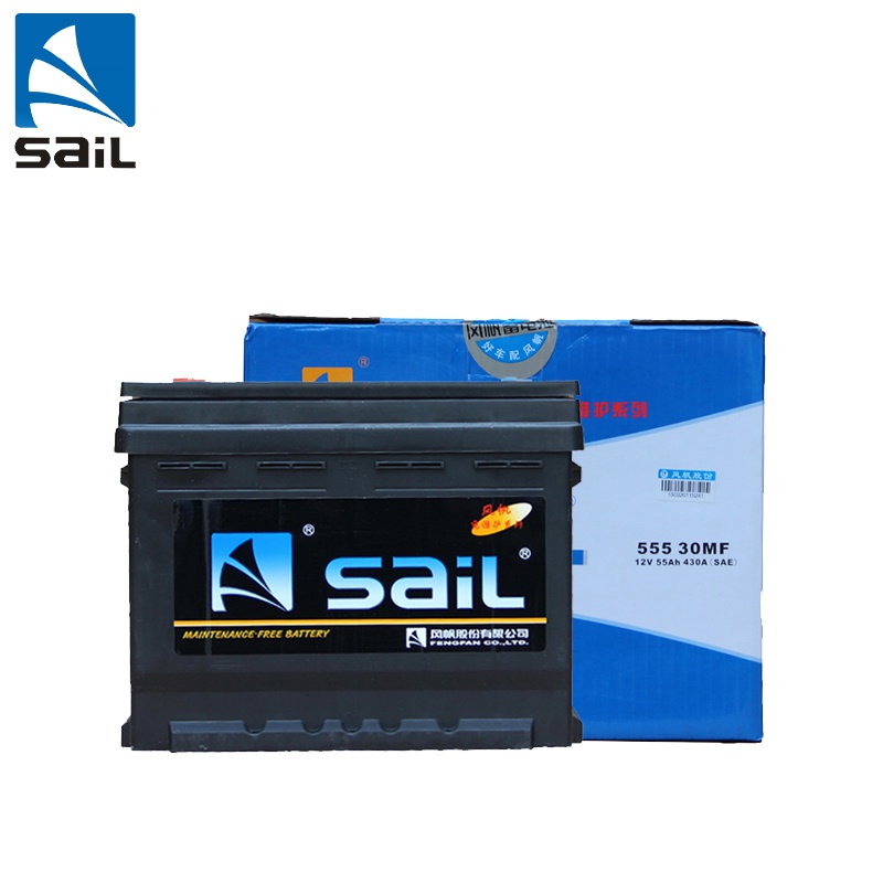 风帆(sail) 蓄电池 N60自由舰/迈腾/世嘉/凯旋06款/高尔夫 汽车电瓶以旧换新配送