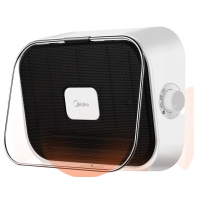 美的(Midea)取暖器暖风机 HFY20Y 2000W PTC陶瓷发热体 整机IPX2级防水 家用浴室挂式取暖器电暖器