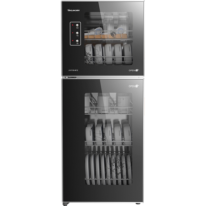 樱羚(yingling)ZTP118M-12消毒柜 家用 立式高温 消毒碗柜 小型 迷你碗筷婴儿奶瓶消毒柜 商用厨房茶杯