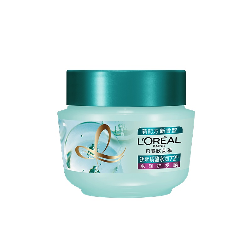 欧莱雅(L'OREAL)透明质酸水润护发膜250ml(适合干性发质人群)