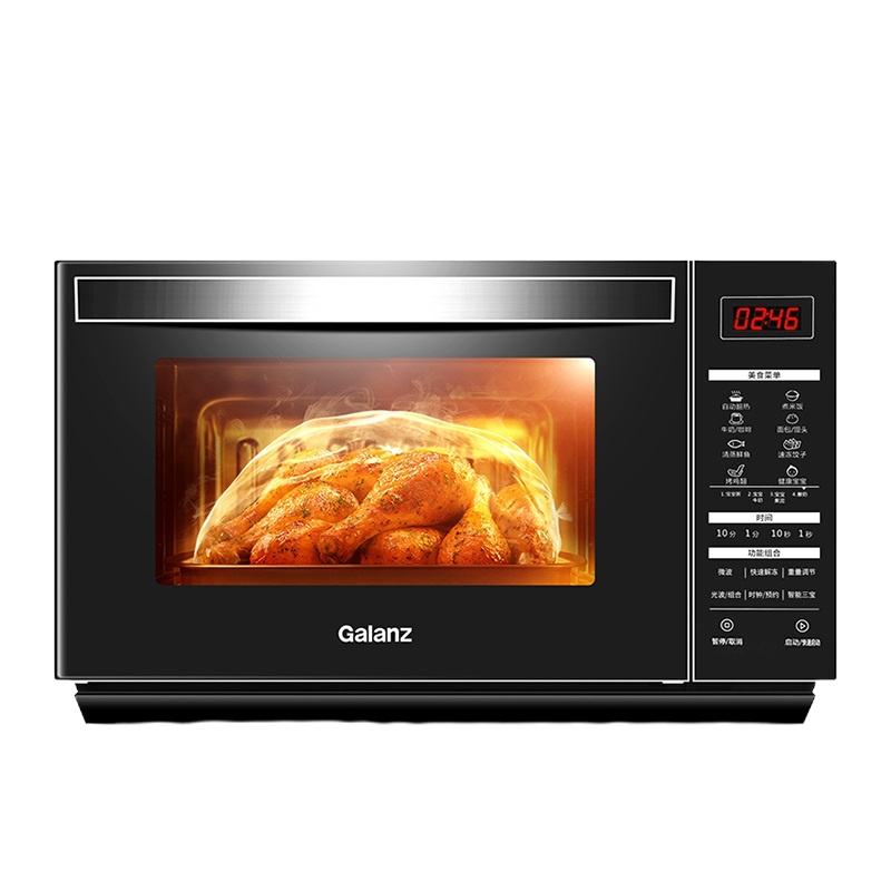 格兰仕微波炉 G80F23CN3XL-R6(S8)光波炉家用 微波炉烤箱一体机 下拉门平板加热大容量（XF））