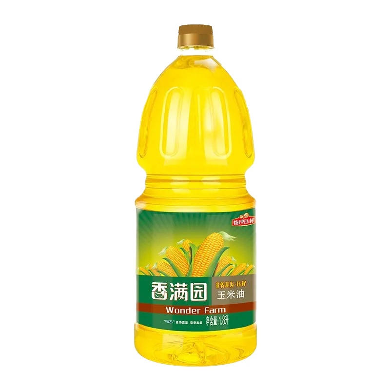 非转基因压榨玉米油1.8L