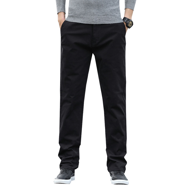 苹果AEMAPE正品新款弹力男士休闲裤直筒宽松中青年加大码商务休闲百搭修身运动裤