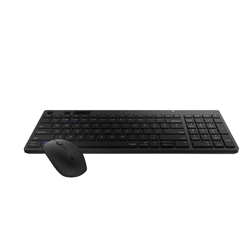 雷柏(Rapoo) 8050T 无线蓝牙键鼠套装(计价单位:个)黑色