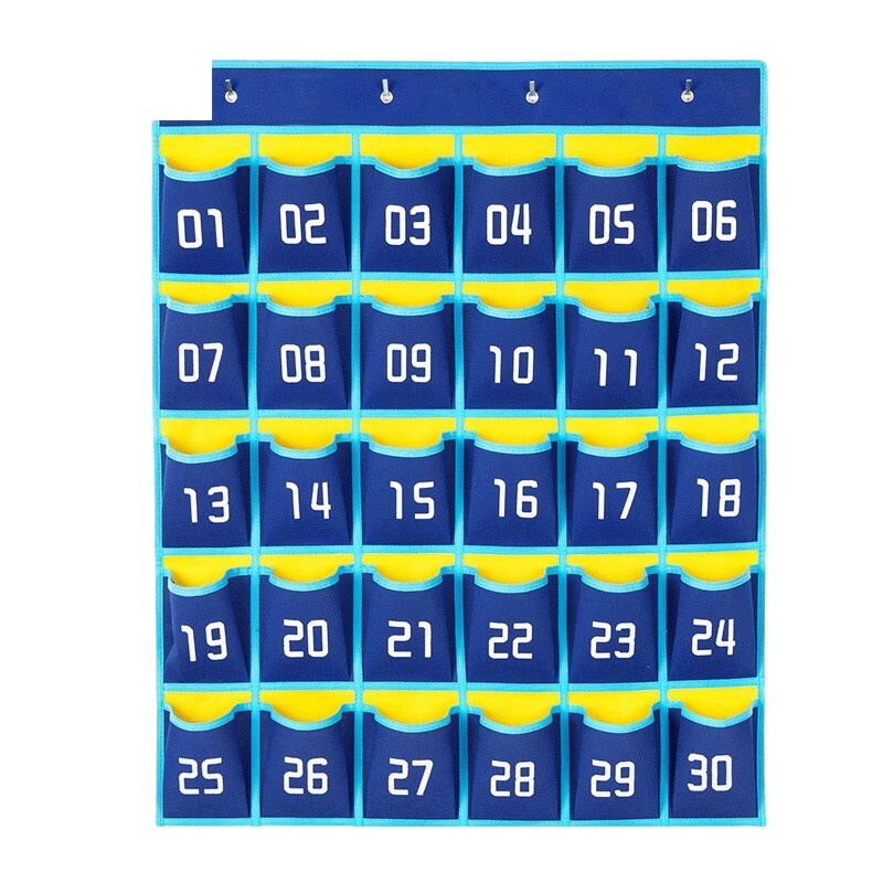 顺日手机挂墙收纳袋48格