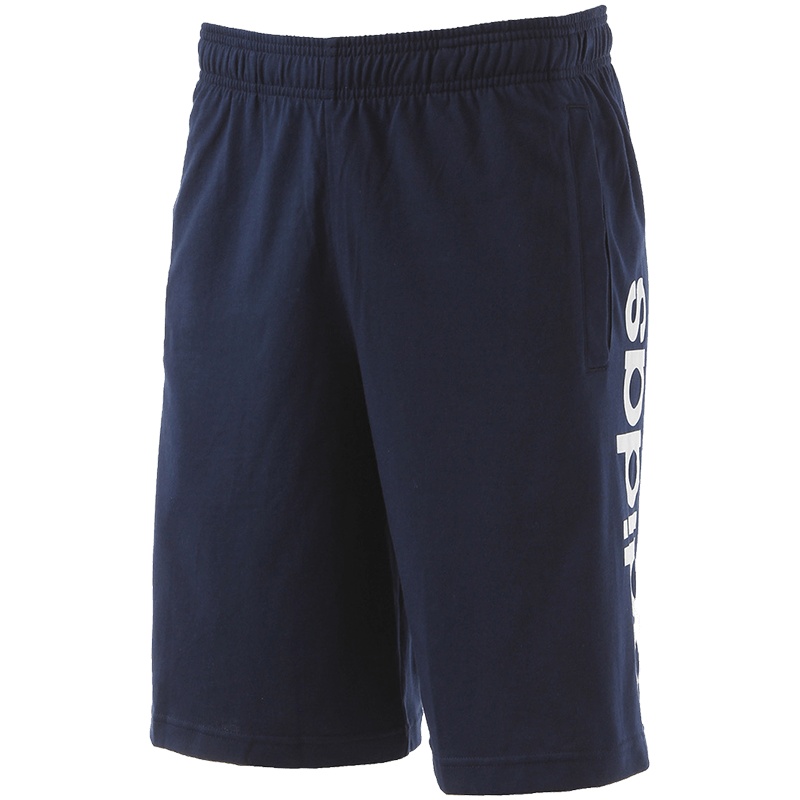 adidas阿迪达斯男子运动短裤休闲运动服BS5028 XL BS5028学院藏青蓝+白