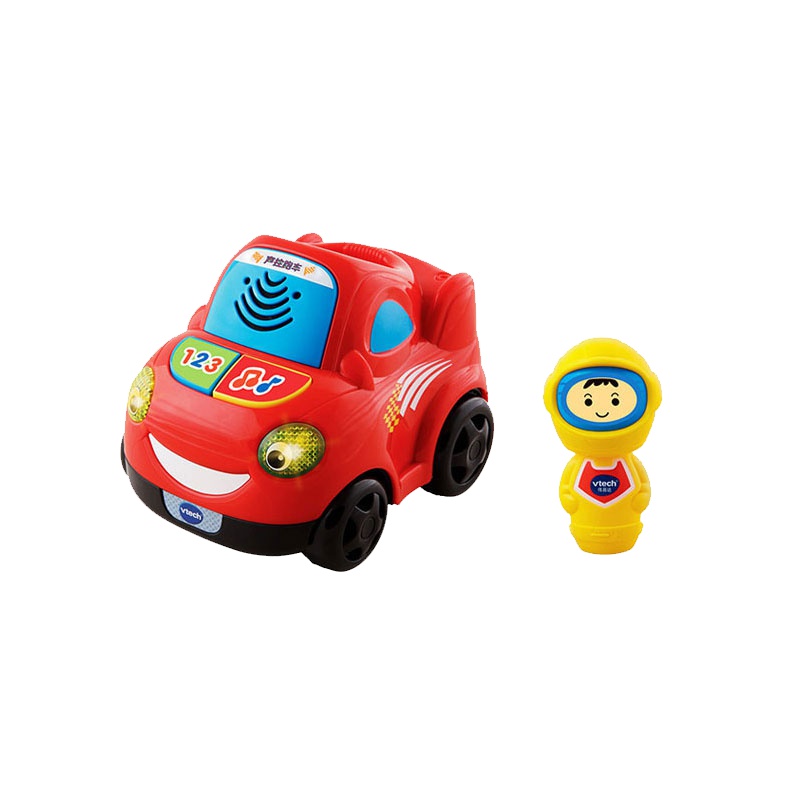 [苏宁自营]伟易达(Vtech) 声控跑车 声光音乐小汽车儿童早教益智 宝宝学爬玩具