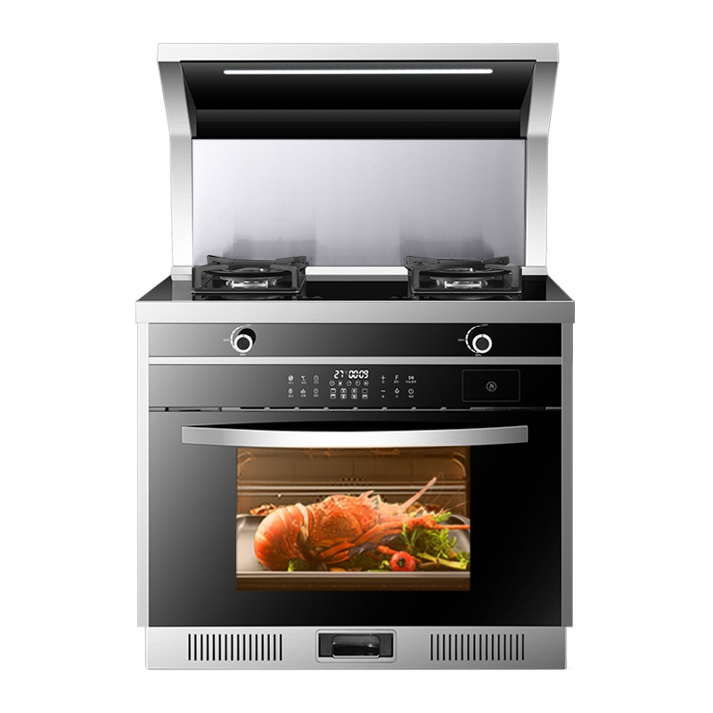 长虹(CHANGHONG) JJZT-R6K集成灶厨房蒸烤箱一体式灶环保灶油烟机侧吸式-天然气