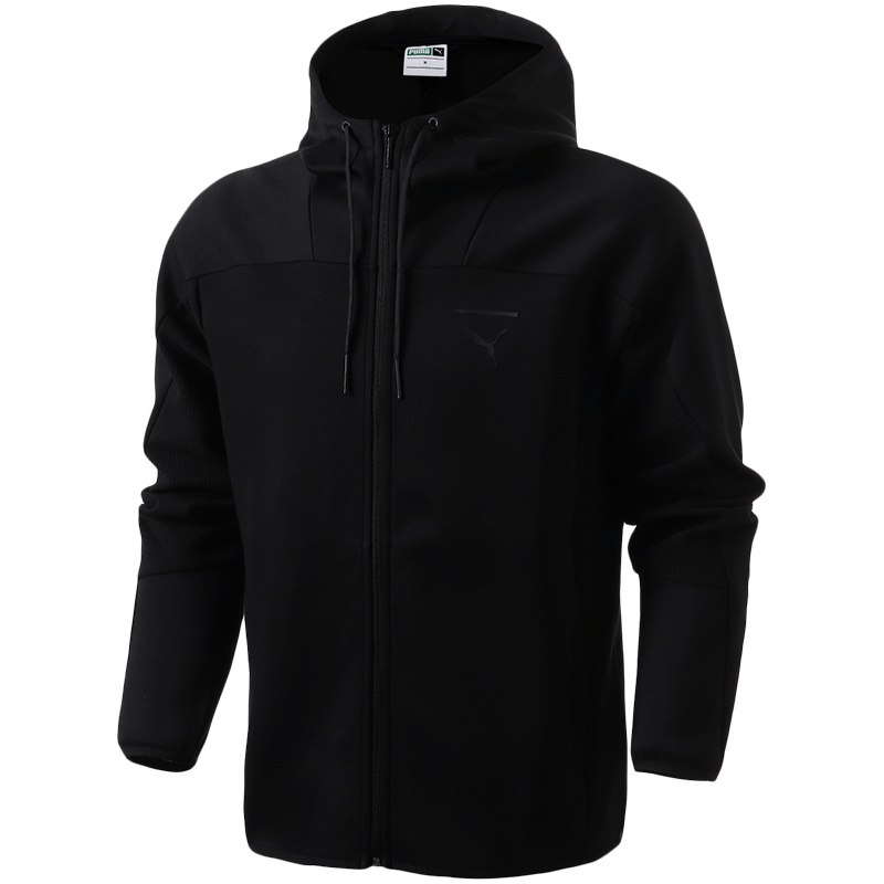 【自营】彪马PUMA男休闲运动针织外套57765901 L 57765901黑色