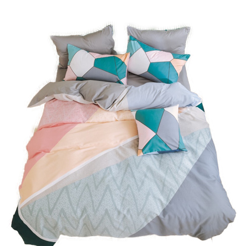 吉岳Giyou2020新品喷气大版二次元儿童卡通全棉三件套纯棉四件套床单款