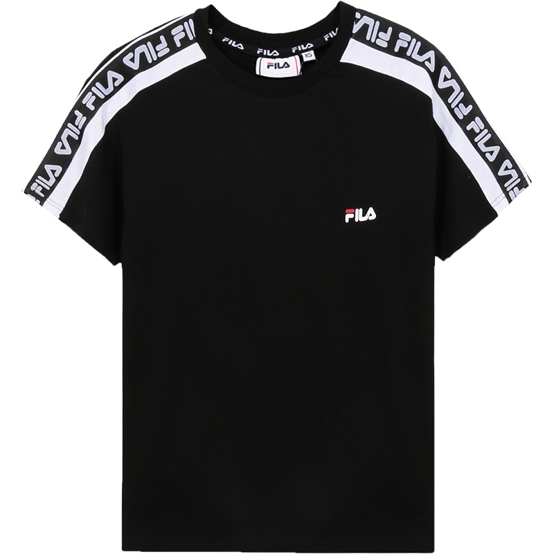 FILA 斐乐 女士 棉质圆领短袖T恤 687686