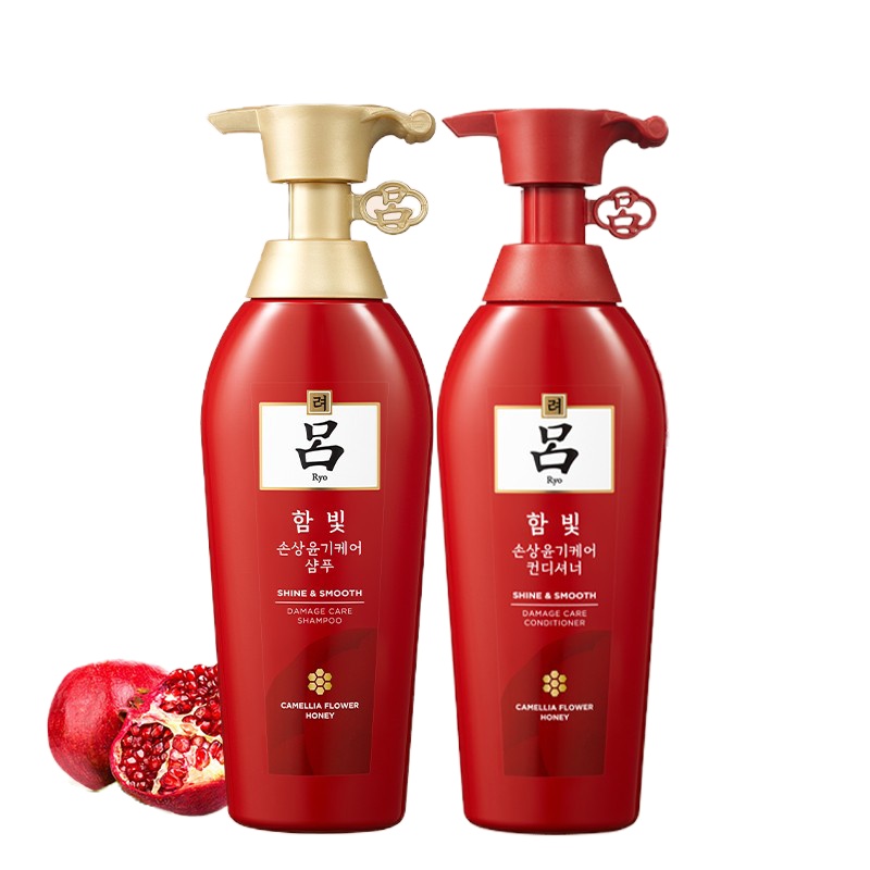 吕洗发水组合(洗发水400ml+护发乳400ml)