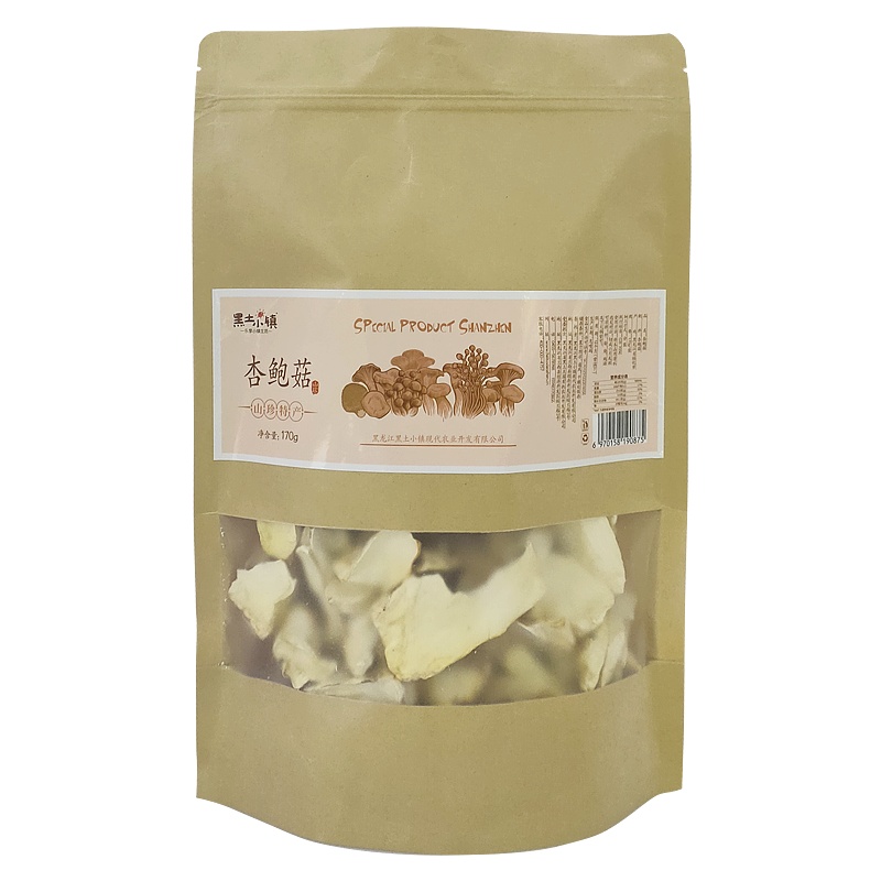 黑土小镇杏鲍菇170g袋装 新货营养菌菇蘑菇食用菌特产干货食材山珍干货食用菌