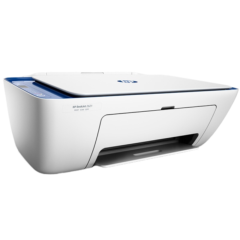 惠普(HP)DeskJet 2621 无线打印一体机(学生作业/手机/彩色打印,扫描,复印,两年保修)