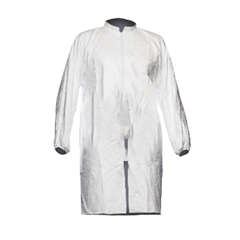 杜邦实验室半袖涤棉专用白大褂