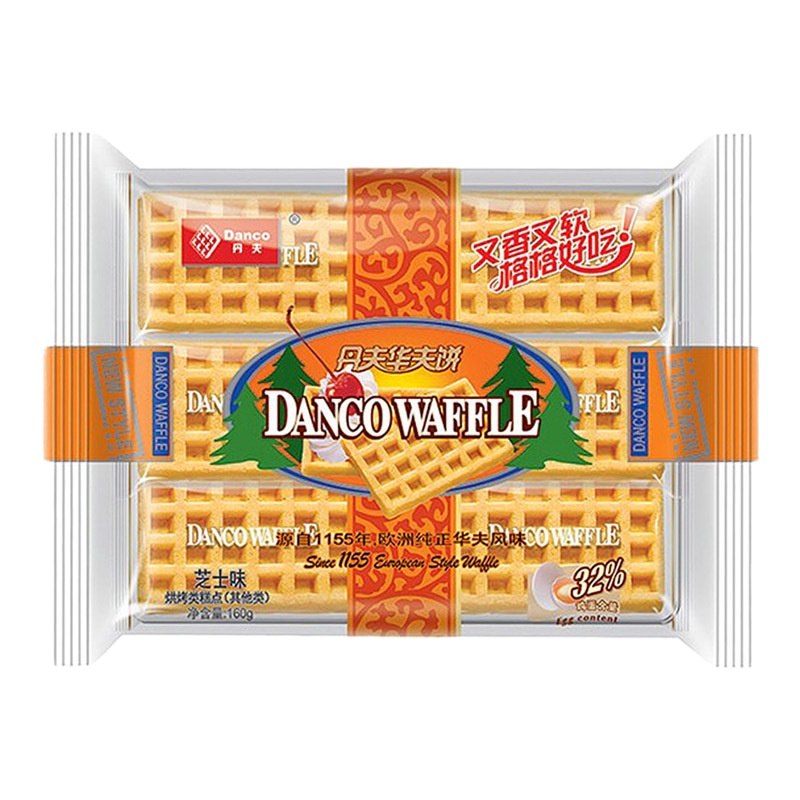 GS ZH 160g*12包丹夫华夫饼 芝士味