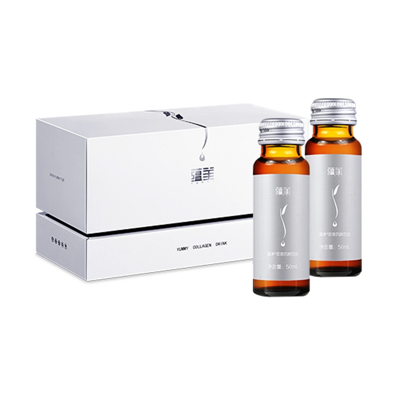蕴美(yummy)胶原蛋白口服液50ml/瓶x30瓶深海鱼胶原原液 膳食营养补充剂