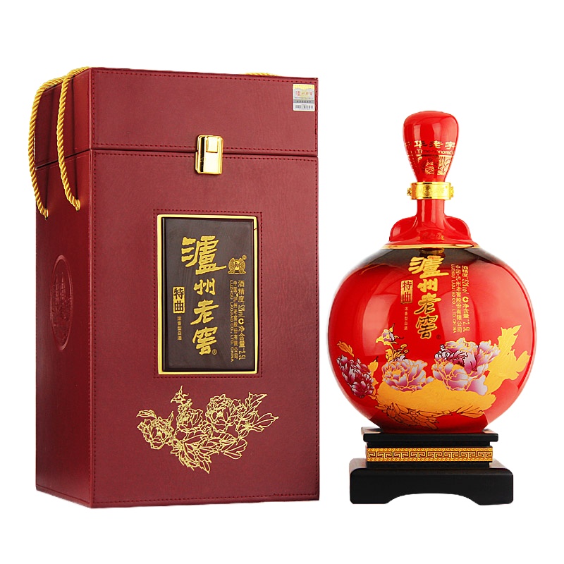 泸州老窖特曲52度2.5L 浓香型 5斤大酒 送礼摆柜