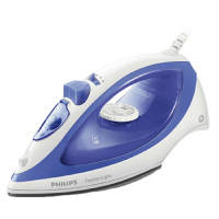 飞利浦(Philips) 蒸汽电熨斗简约版家用喷射蒸汽大容量大功率电烫斗 GC1418蓝色